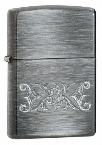 Zippo Silver Illuminatin Sil Sunris lights 21054
