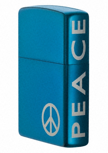 Peace On The Side Sapphire 21055 White Peace Symbol