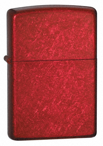 Zippo Candy Apple Vibrant Red Lighter (Model 21063)