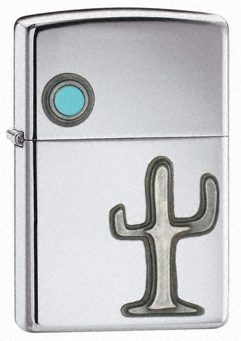 Zippo Desert Afternoon Emblem lights 21071