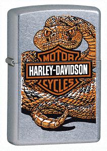 Zippo Hd Rattler Street Chrome lights 21072