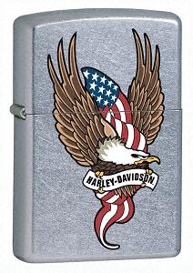 Zippo **hd Eagle Americana lights 21073