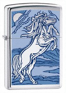 Zippo Rampant Stallion Sturdy Lighter Model 21162