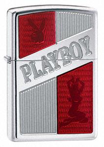 Zippo Playboy Ruby Red lights 21239