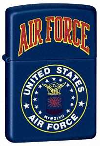 Zippo Navy Matte, Air Force lights 239541