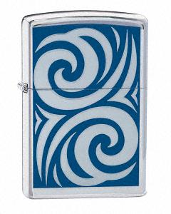 Zippo Cobalt Curl lights 24006