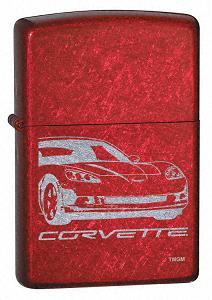 Zippo Chevy Corvette Candy App Red lights 24017