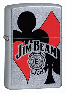 Zippo Jim Beam Cards lights 24054