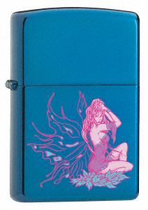 Zippo Fluttering Fairy Sapphire lights 24065
