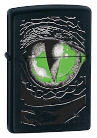 Zippo Rapid Reptile Green Eye Lighter (Model 24719)