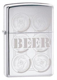 Zippo Six Pack Beer Lighter (24720) High Polished 