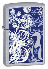 Zippo Penquin  Floral lights 24762