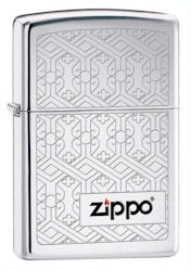 Zippo Zippo High Polish Chrome lights 24763