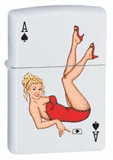 Zippo “Lady Ace of Spades” Sexy Lighter(Model 24815)