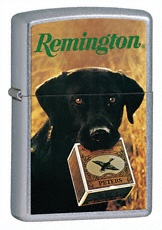 Zippo Remington Black Labrador 24817 Windproof Lid