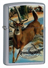 Zippo Remington Deer lights 24818
