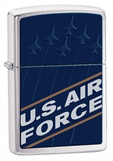 Zippo U.s. Air Force Brushed Chr lights 24827