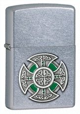 Zippo Celtic Street Chrome lighter (model 24829)