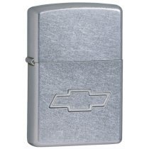 Zippo Chevrolet Bowtie Stamp lights 24834