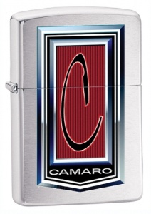 Zippo Camaro Brushed Chrome 24835 Lifetime Warranty