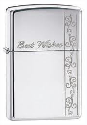 Zippo Best Wishes 24877 Lighter Windproof Lid