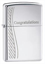 Zippo Congratulations Windproof Lighter Model 24878