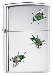 Zippo Flies lighter (model 24881)