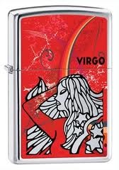 Zippo Zodiac Virgo lights 24936