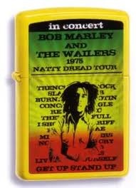 Zippo Bob Marley Lemon lights 24993