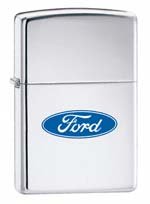 Highly Polished Chrome Ford Oval Lighter 250F957