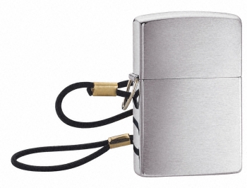 Zippo Brushed Chrome Loss-Proof Lighter 275