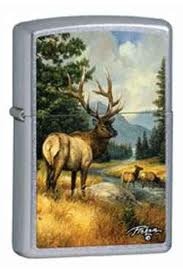 Zippo Linda Pickens Elk lights 28008