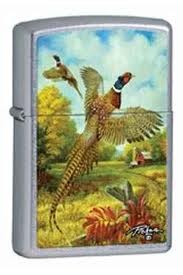 Zippo Linda Pickens Pheasants lighter (model 28010)