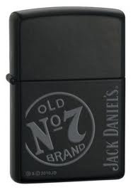 Zippo Jack Daniels Old # 7 lights 28013