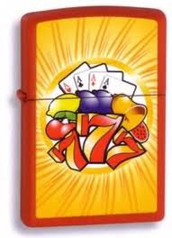 Zippo 28037 Fun Gambling Windproof LighterAce Cards
