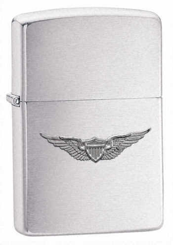 Zippo Brshd Chrme, Army Wings lights 280AW