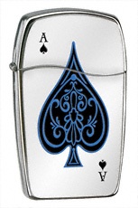 The Zippo Butane Spade high polish 30047
