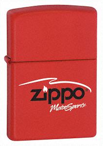 Zippo Red Matte Motor Sports lighter (Model Z304)