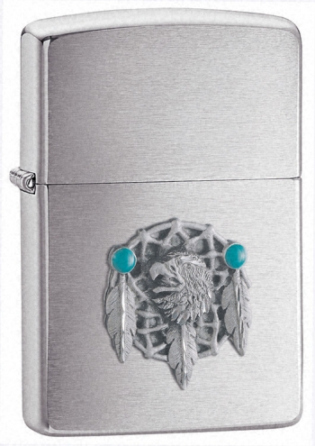 Zippo Brshd Chrm, Dream Catcher lights 680