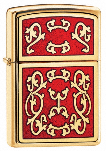 Zippo Imperial Filigree,h.p.brass lights 706