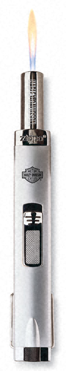 Zippo Satin Silver Mpl Harley lights 80000