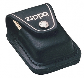 Zippo Lighter Pouch W-loop-black lights LPLBK