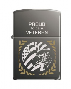 Zippo Proud to be Veteran lighter (model 150VET)