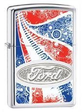Zippo Ford High Polished Chrome Windproof Lighter  24946