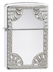 Zippo Carved Border Armor lighter (model 24953) 