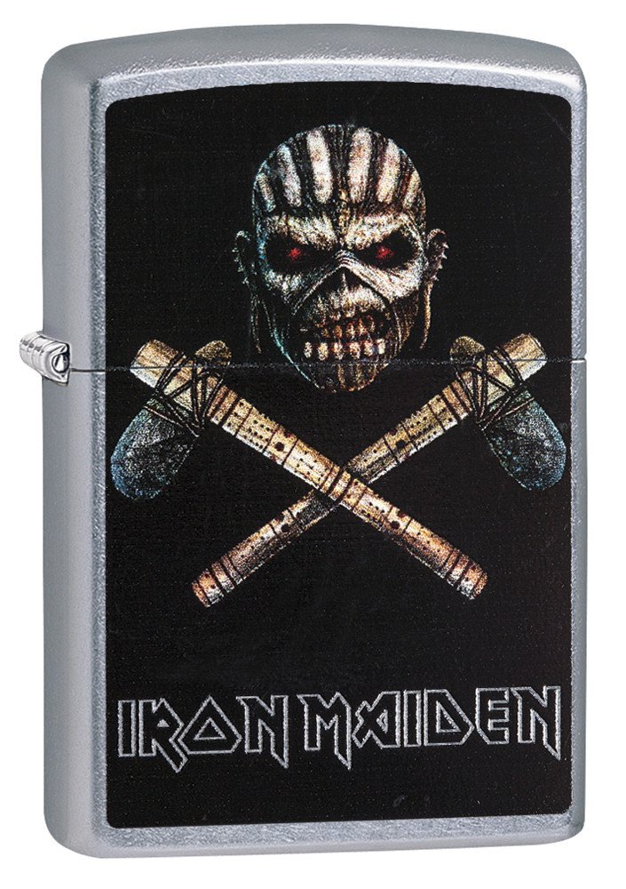Zippo Iron Maidenrugged Eddie lights 29434