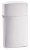 Zippo Brushed Chrome Slim lighter Z1600