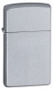 The Zippo Satin Chrome Slim lighter (model 1605)