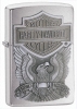 Zippo brushed chrome made in USA 98(model 200HDH284)