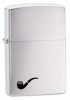Zippo Brushed Chrome Pipe Lighter (model 200PL)